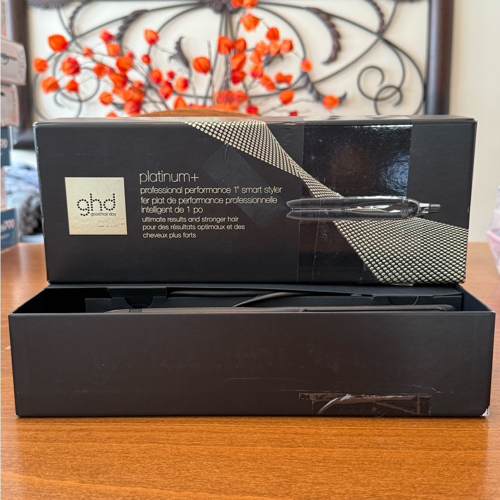 ghd Platinum Plus Professional Performance 1" Smart Styler Hair Iron New